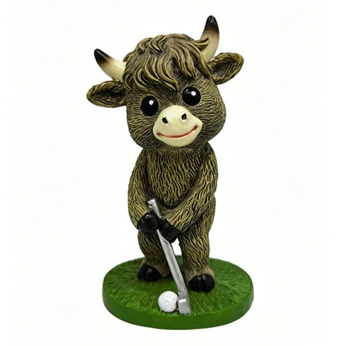 Wild figurine resin - resin, ox