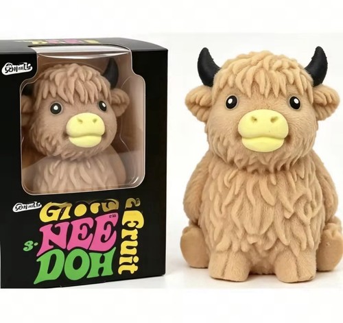 Scottish highland cow - scottish, squishy