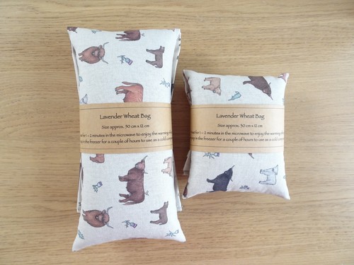 Highland cows lavender wheat - highland,
