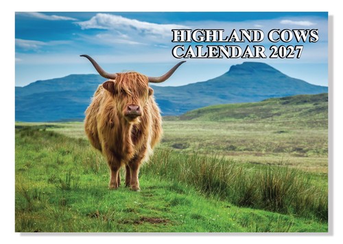 2027 highland cows wall - a3,