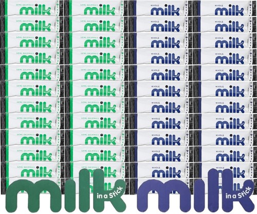 Semi skimmed whole - skimmed,