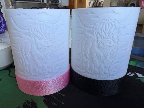 Highland cow tea light holder - highland,