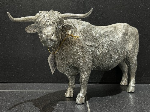 Large standing silver highland - silver,