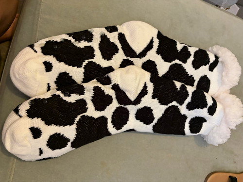 Women thermal fuzzy cow - women’s,