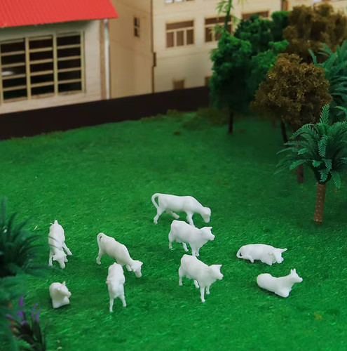 Model railway cows - cows, farm