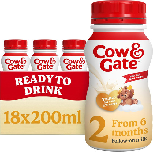 Cow gate follow on baby - &,