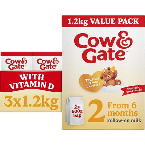 600g cow gate follow on - x, follow-on