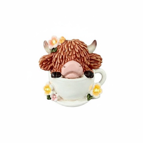 Highland cow garden light - cow,