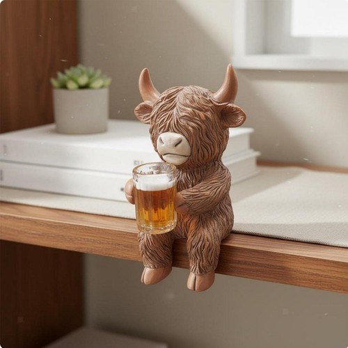 Pieces cow figurine pot - cow,