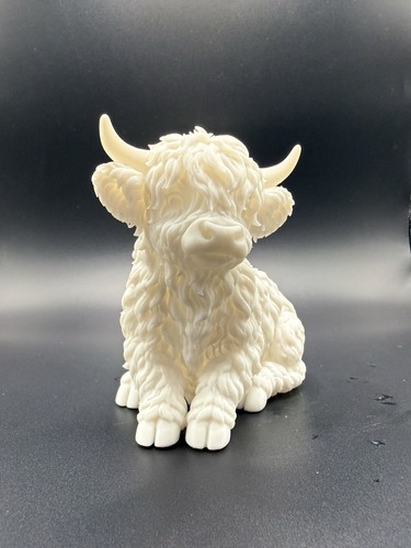 Heilan coo highland cow - cow, 3d