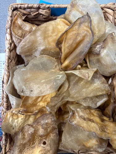 Dried cows ears mixed - mixed, sizes