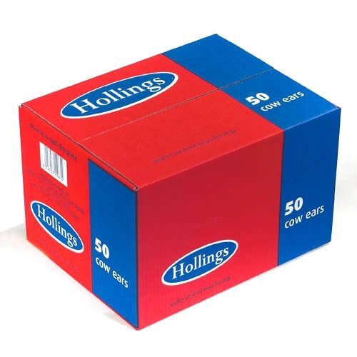 Hollings cows ears bulk - 50, x