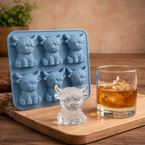 Mini highland cow ice - cow,