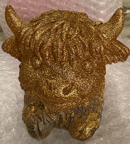 Hand made gold glitter - hand,