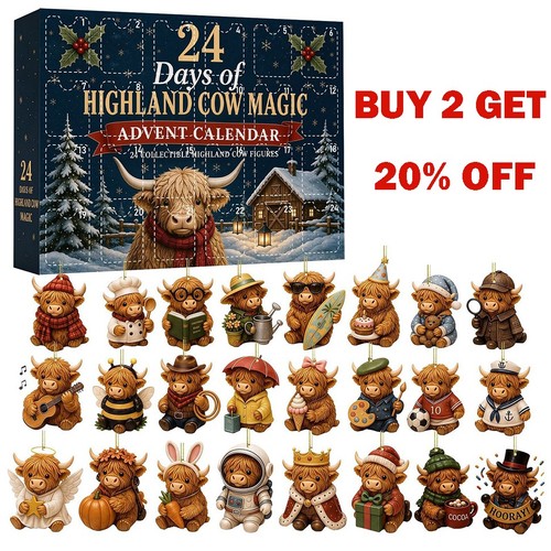 2026 highland cow - highland, advent