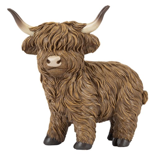 Highland cow ornament soft toy - cow,