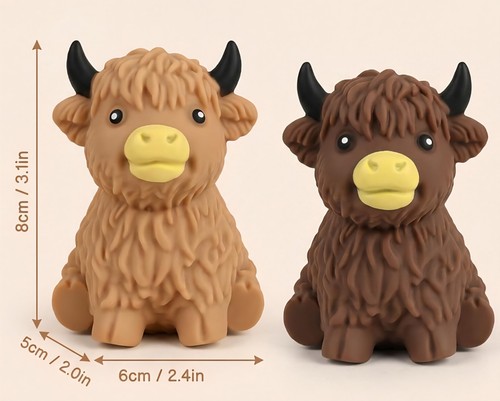 Cute highland cow - cute, sensory