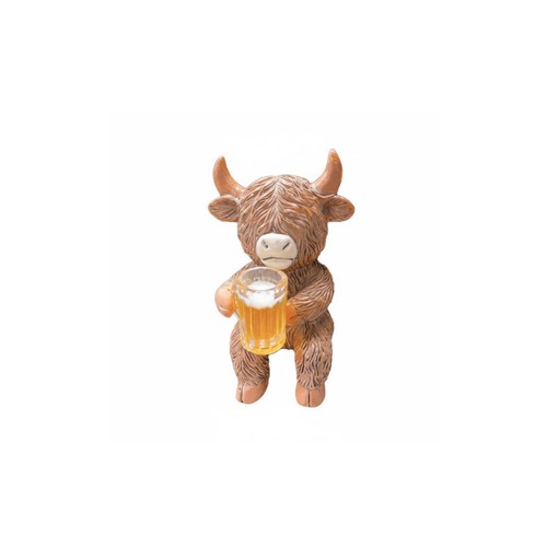 Highland cow pot hanger - highland,