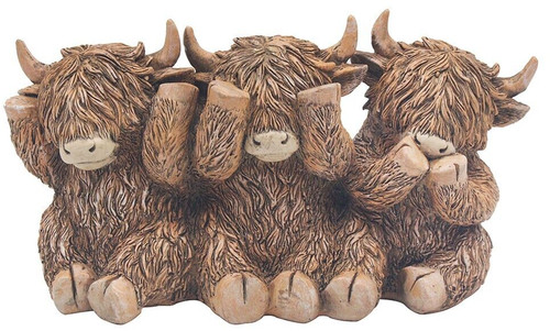 Highland cow ornament - ornament, hear
