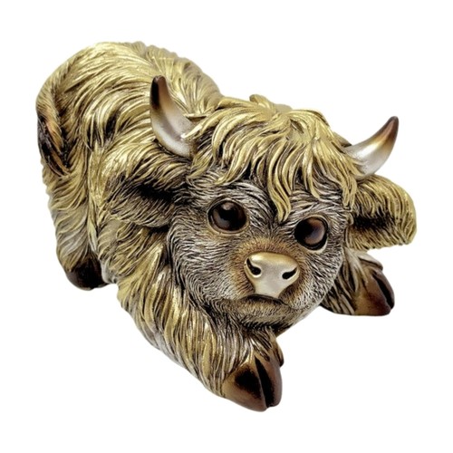 Highland cow figurine - cow,