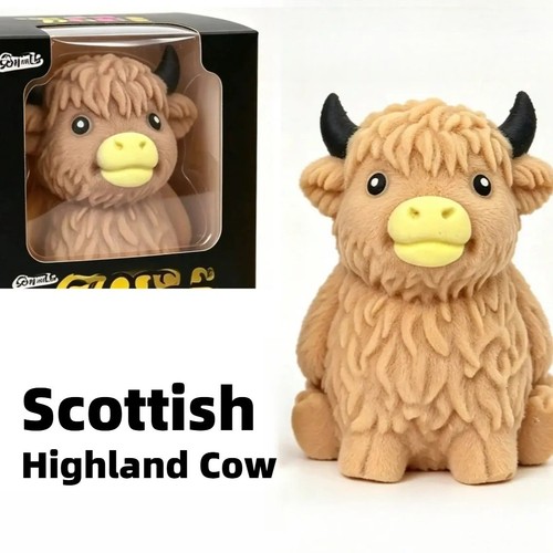Scottish highland cow squishy - highland,