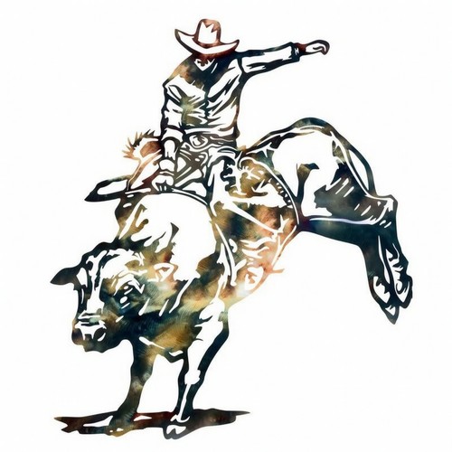 Cowboy wall decor - wall,