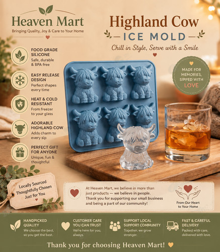 Mini highland cow - mini,