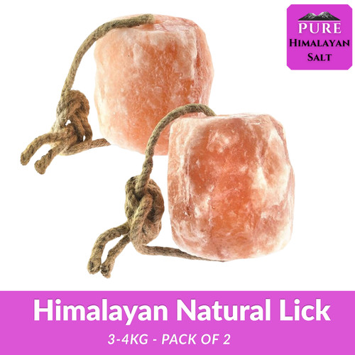 Himalayan salt lick 4kg - himalayan,