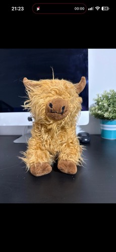Highland cow doorstop fabric - highland,