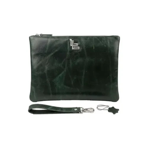 Forest green cow leather - green, |