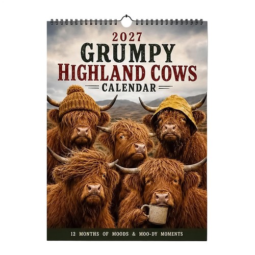 2027 grumpy highland - 2027, cows