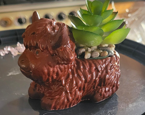 Highland cow cattle - cow, figurine