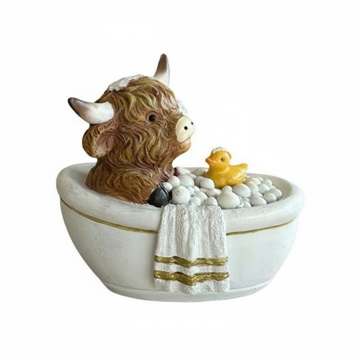 Funny cow toilet - funny, ornament
