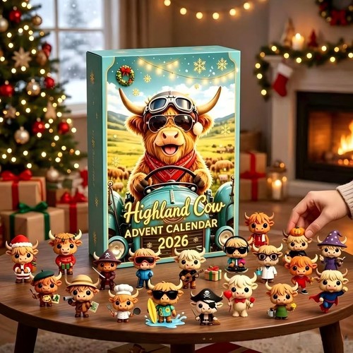 2026 highland cow advent - highland,