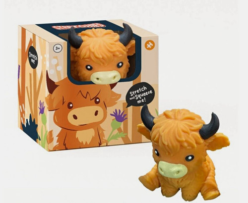 Highland cow bull - highland, tactile