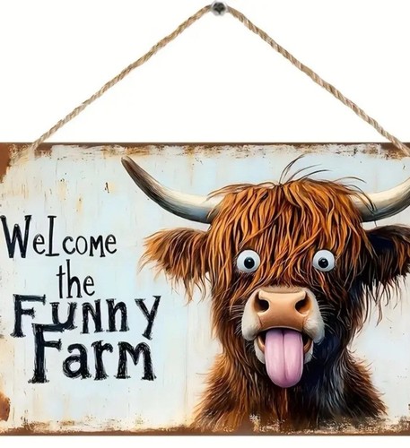 Highland cow vintage - cow,
