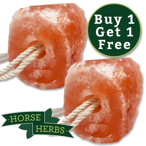 Horse herbs himalayan salt - herbs,