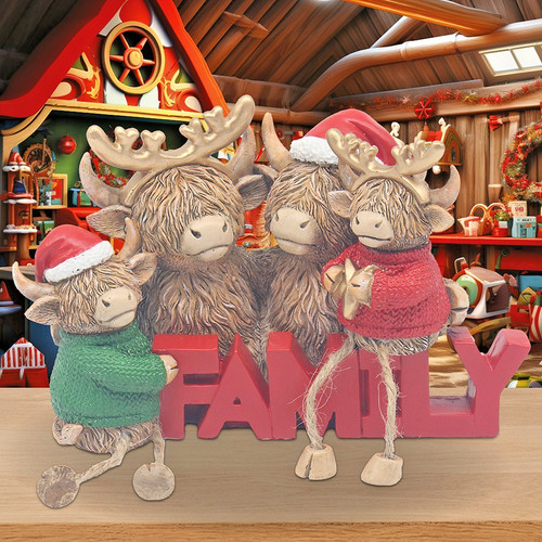 Christmas ornament highland - christmas,