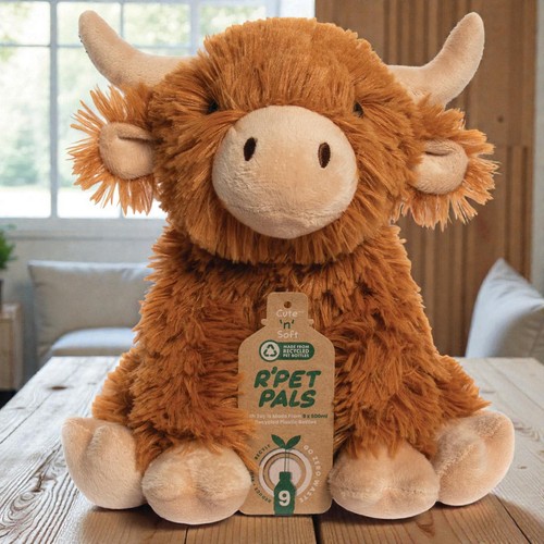 Hughie highland cow kids teddy - highland,