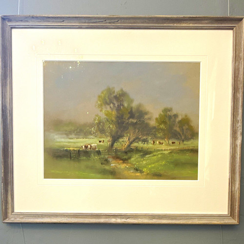 David mynett landscape cows - landscape,