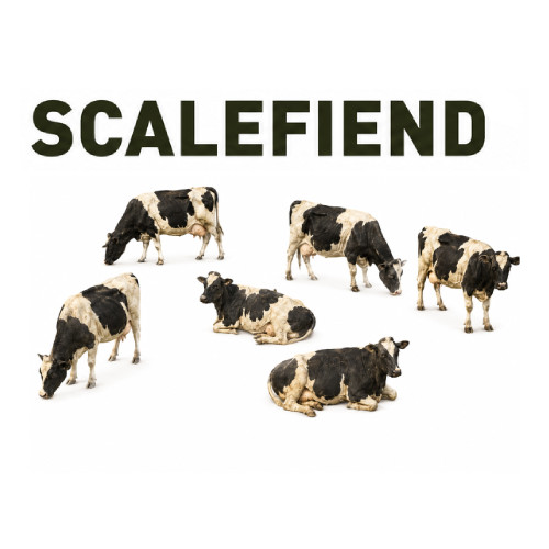 Cows x6 - , (farm