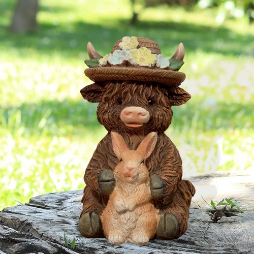 Highland cow figurine - cow,