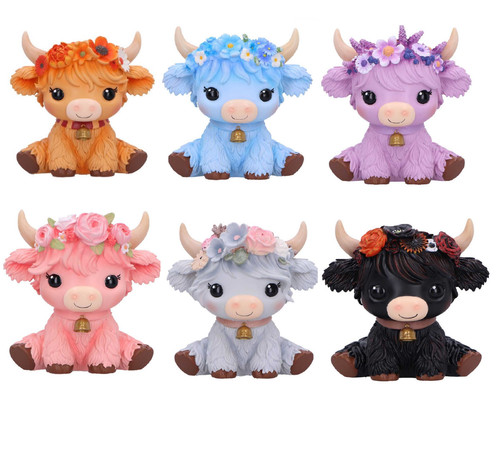Moo crew highland - highland, floral